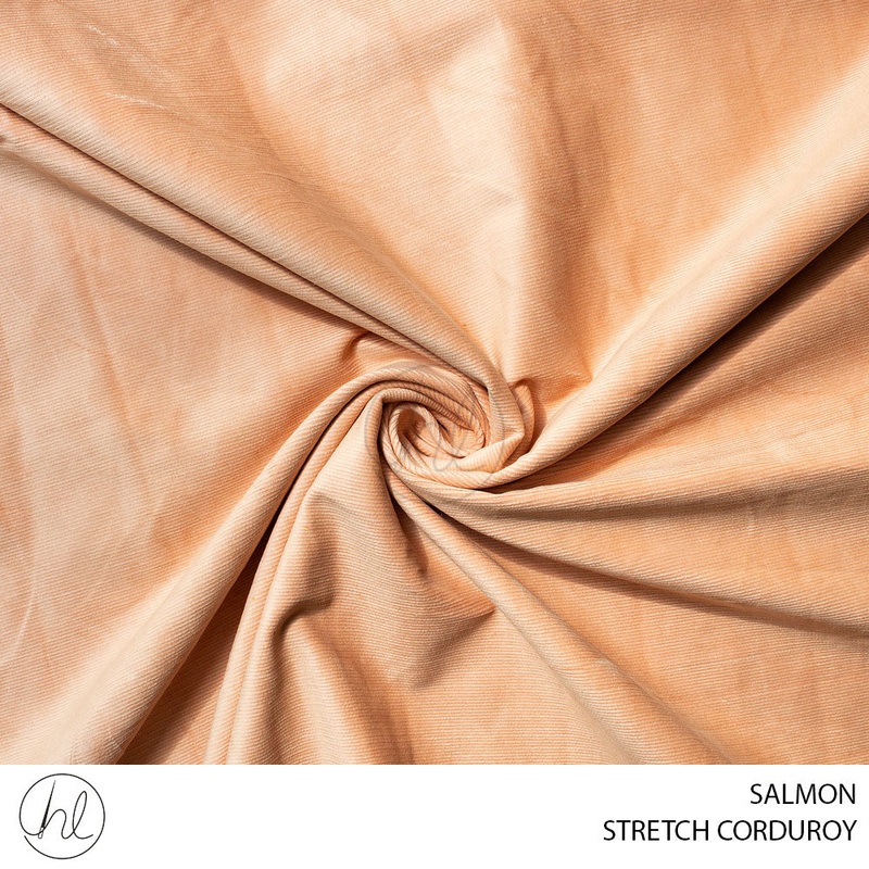 STRETCH CORDUROY 51 SALMON150CM PER M
