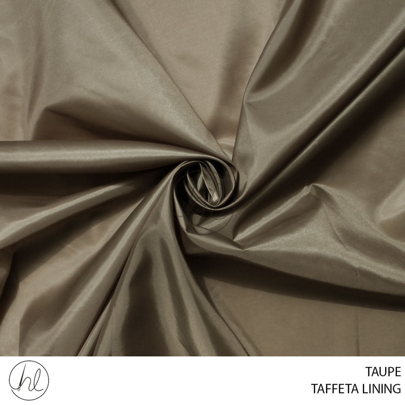 TAFFETA LINING 51 TAUPE 150CM PER M