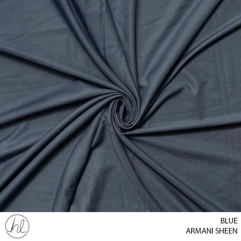 Armani Sheen 56 Blue 150cm Per M