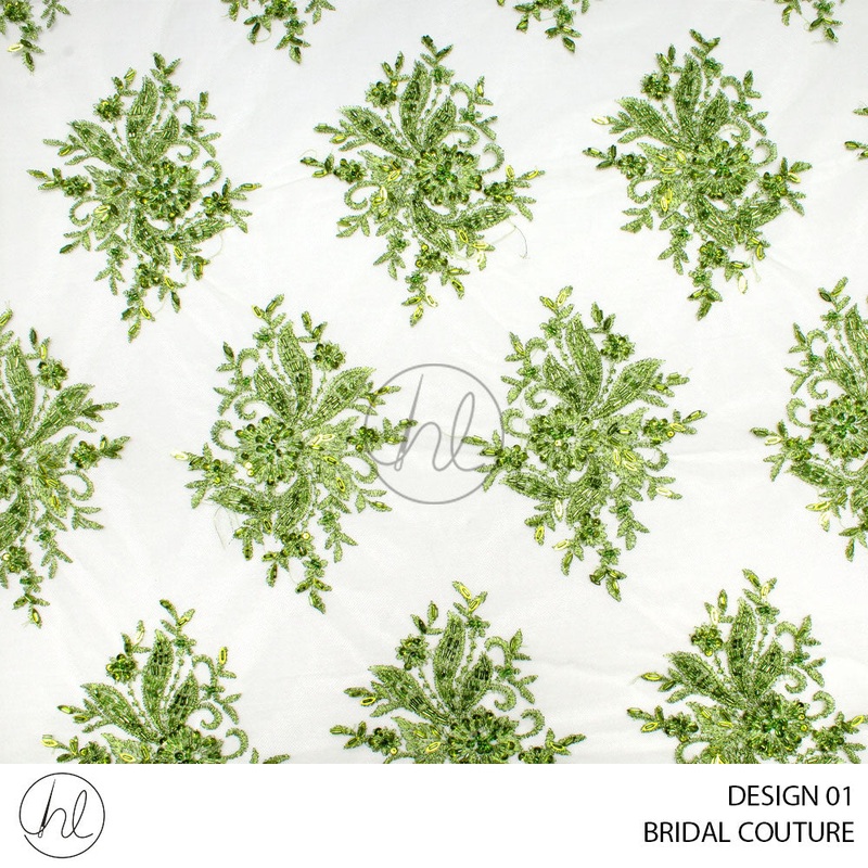 BRIDAL COUTURE PER M DESIGN 01 GREEN COLLECTION 10