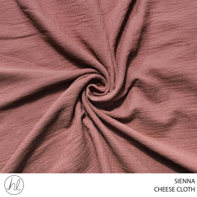 CHEESE CLOTH 150CM SIENNA ROLL ROLL 001