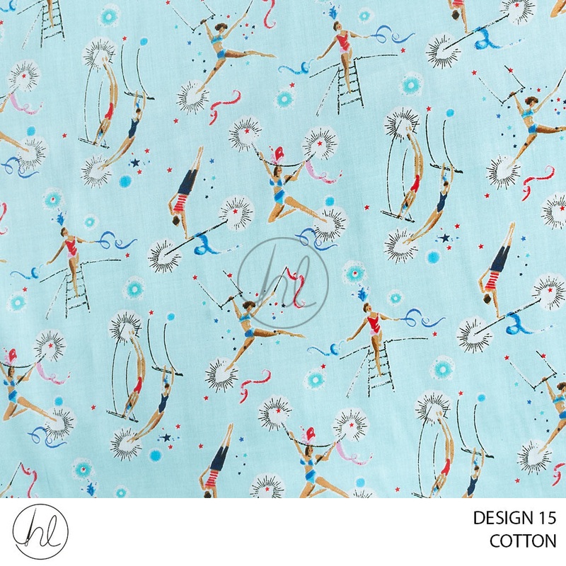 Cotton 51 multi 150cm per m