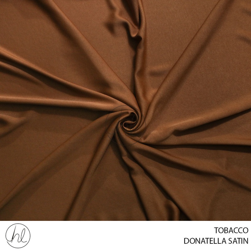 DONATELLA SATIN 56 TOBACCO 150CM PER M