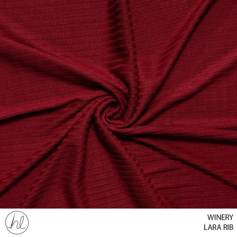 LARA RIB 51 WINERY 150CM PER M