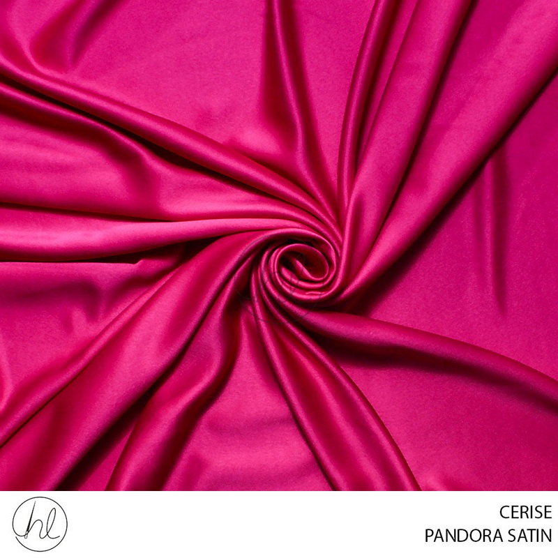PANDORA SATIN 53 CERISE 150CM PER M