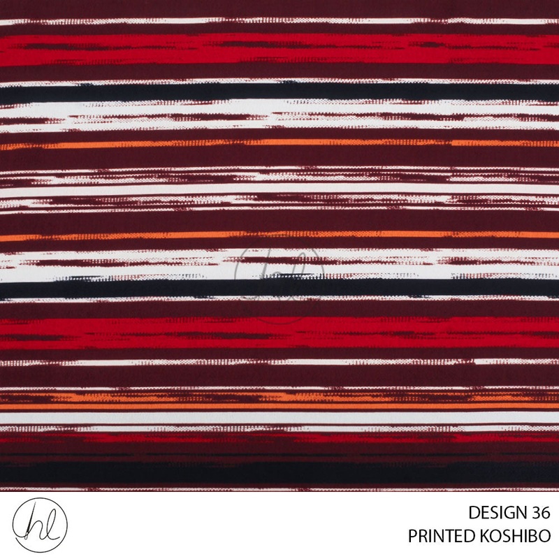 PRINTED KOSHIBO 51 PER M DESIGN 36 MULTI 150CM WIDE