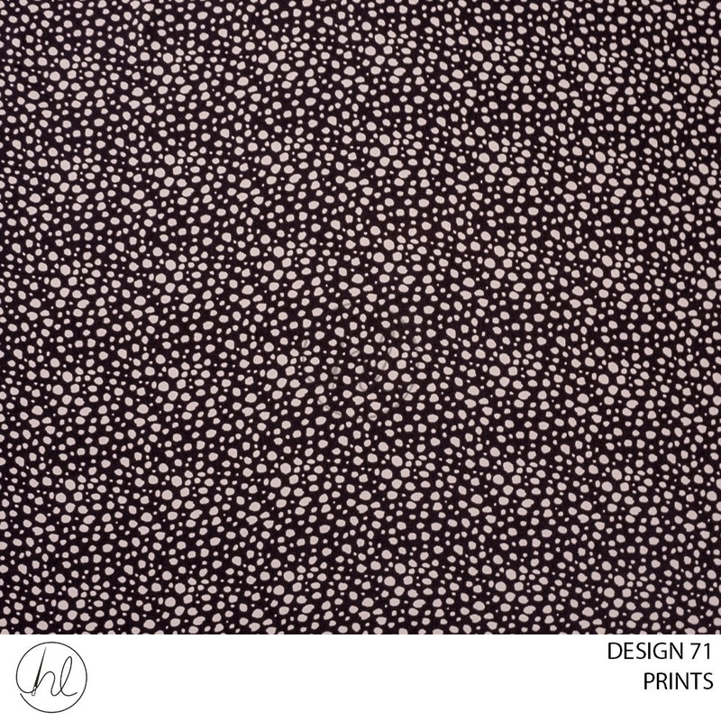PRINTS 51 PER M MULTI DESIGN 71 150CM WIDE