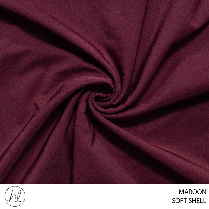 SOFT SHELL 51 MAROON 150CM PER M