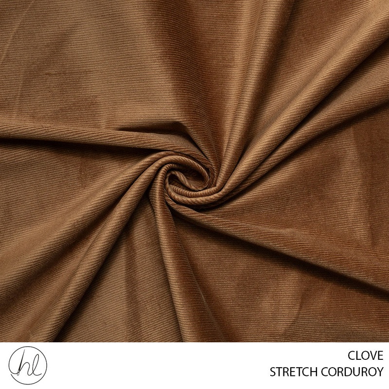 STRETCH CORDUROY 51 CLOVE 150CM PER M