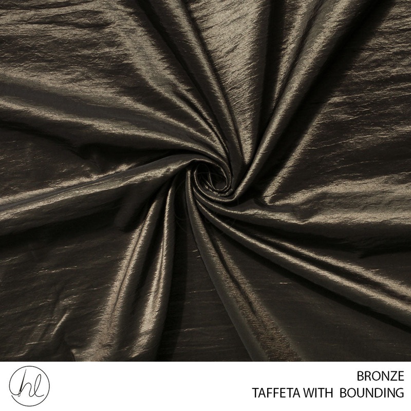 Taffeta with bounding 51 bronze 150cm per m