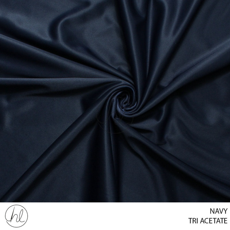 TRI ACETATE 53 NAVY 150CM PER M