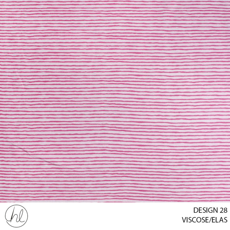 VISCOSE/ELAS 51 PINK 150CM PER M