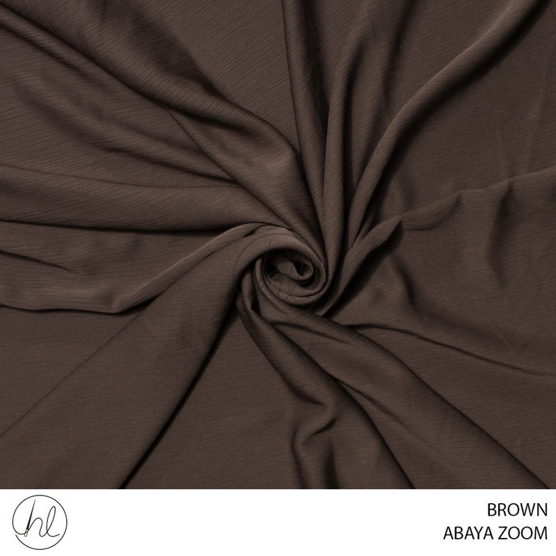 ABAYA ZOOM 781 BROWN 150CM PER M