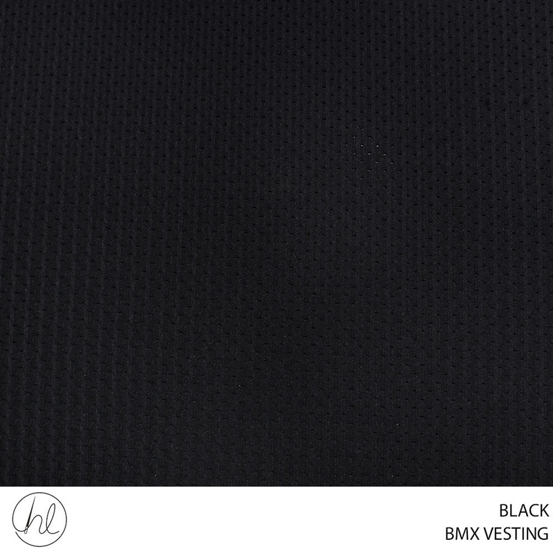 B.M.X VESTING FABRIC BLACK