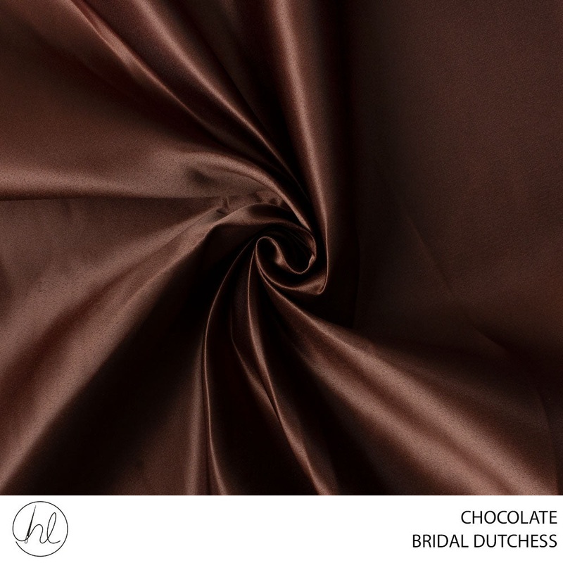BRIDAL DUTCHESS SATIN CHOCOLATE ROLL 001 EACH