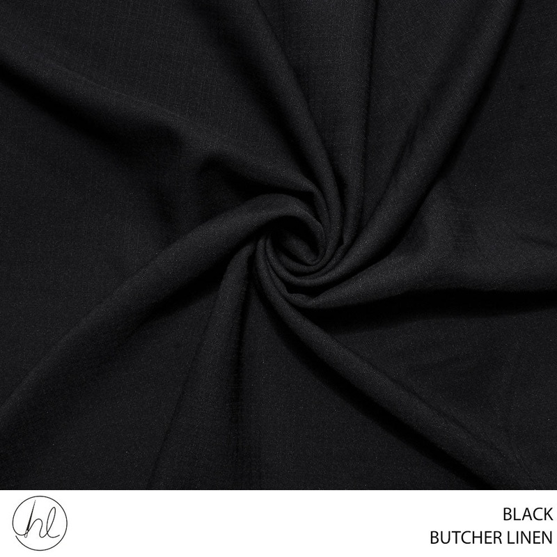 BUTCHER LINEN BLACK ROLL 001 1