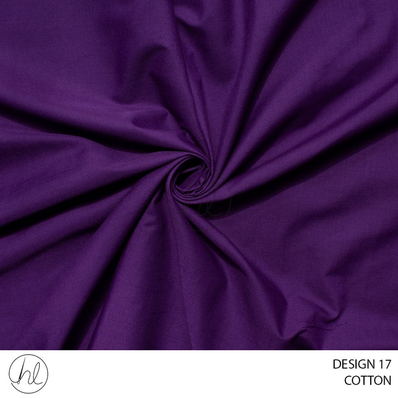 Cotton 51 purple 150cm per m