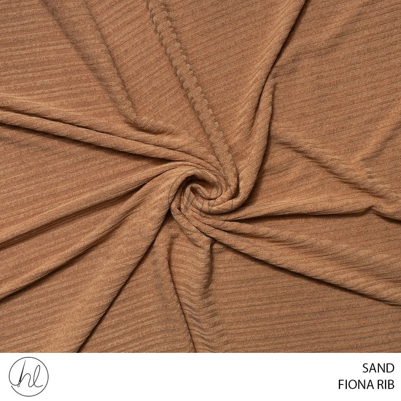 FIONA RIB 51 SAND 150CM PER M