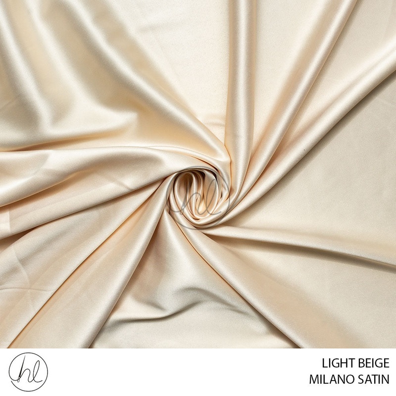 MILANO SATIN 53 LIGHT BEIGE 150CM PER M