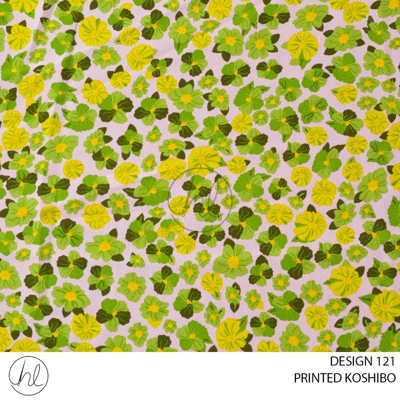 PRINTED KOSHIBO 51 LEMON DESIGN 121 150CM