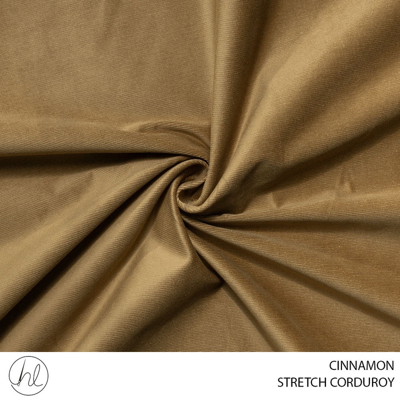 STRETCH CORDUROY 51 CINNAMON 150CM PER M