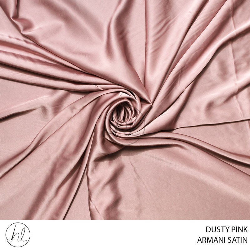 ARMANI SATIN 53 DUSTY PINK 150CM PER M