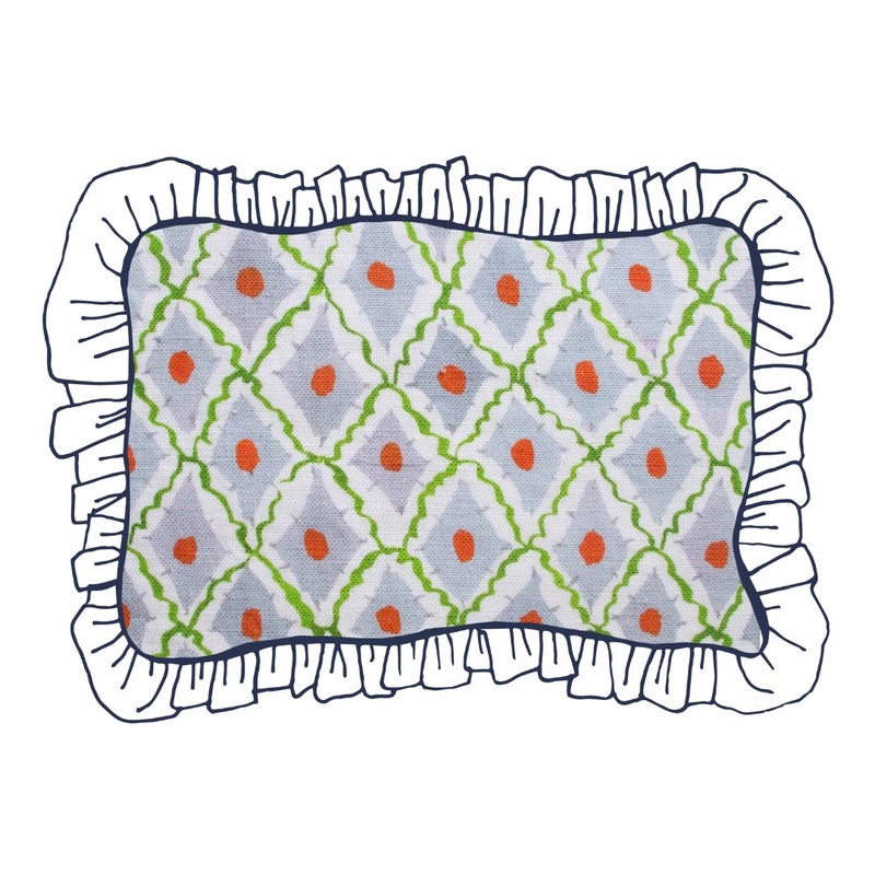 Bespoke Frilled Cushion
