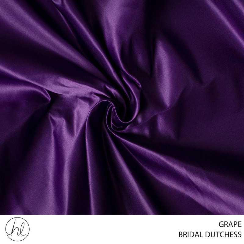 BRIDAL DUTCHESS SATIN GRAPE ROLL 001 EACH