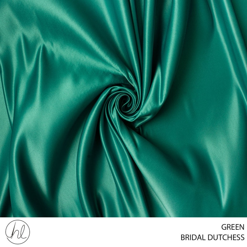 BRIDAL DUTCHESS SATIN GREEN FREE EACH