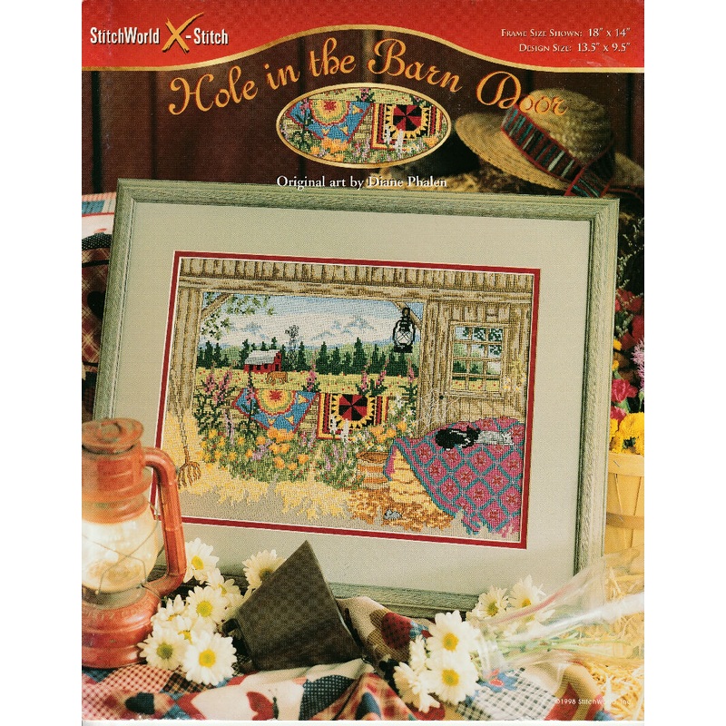 Diane Phalen Counted Cross Stitch Pattern Hole in the Barn Door