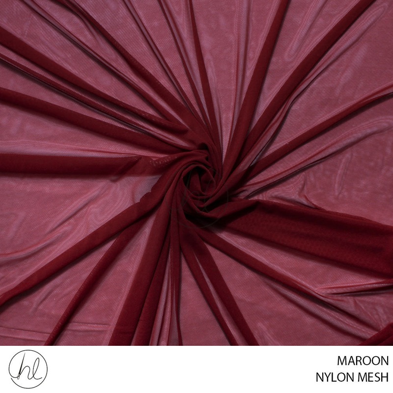 NYLON MESH 53 MAROON150CM PER M