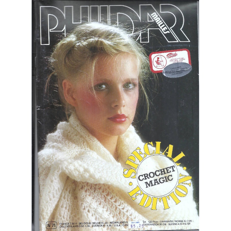 Phildar Mailles Magazine - Special Ed. Crochet Magic, 4th Trimester 1979, #71 Vintage