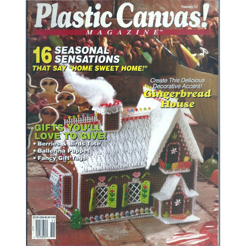 Plastic Canvas Magazine, Number 17, Nov/Dec 1991, 16 Projects
