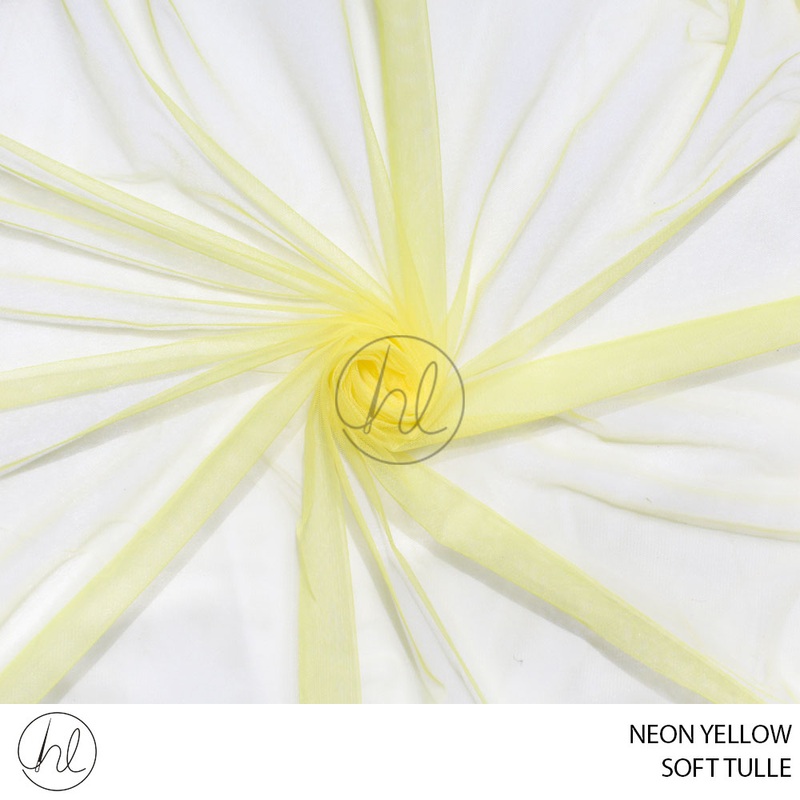SOFT TULLE 781 NEON YELLOW 150CM PER M