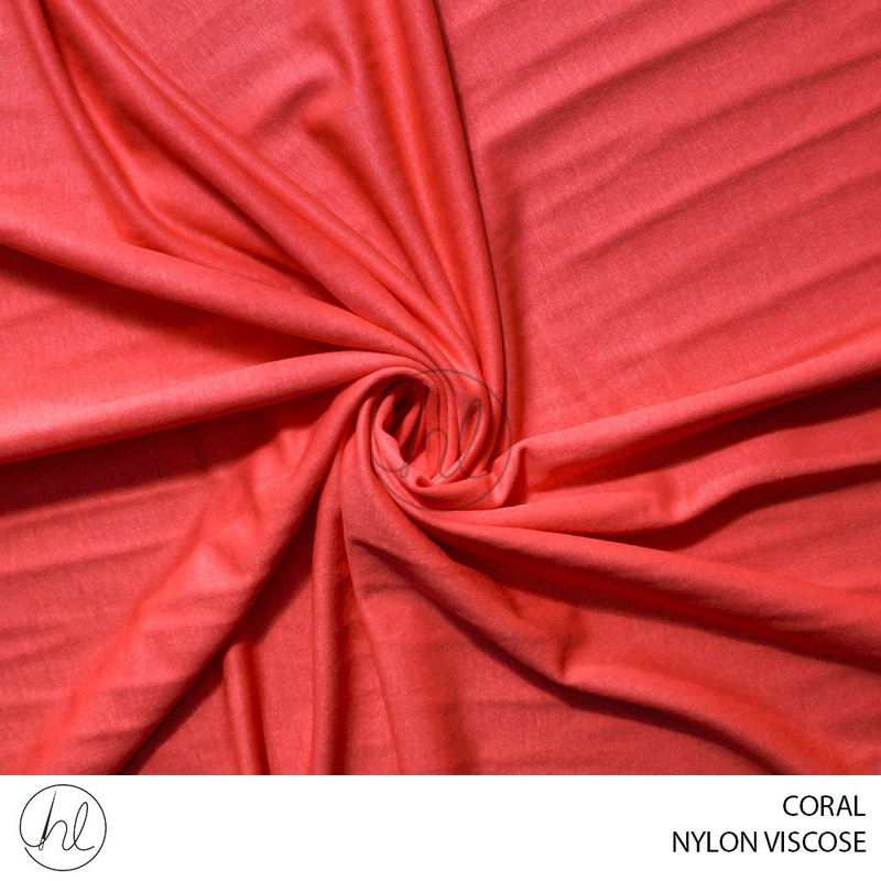 VISCOSE NYLON 51 CORAL 150CM PER M