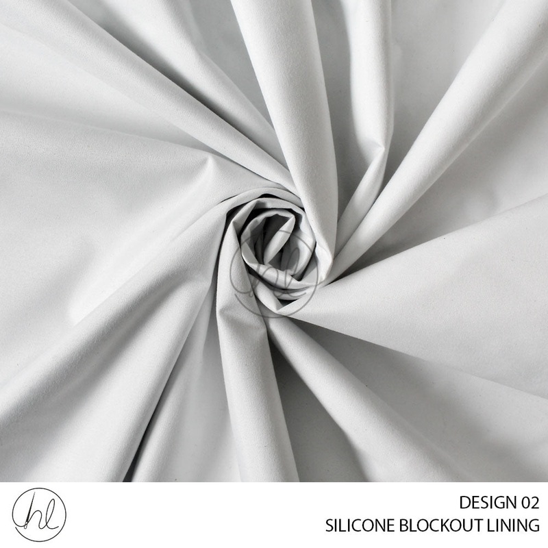 100% BLOCKOUT SILICON DESIGN 02 CREAM 280CM PER M