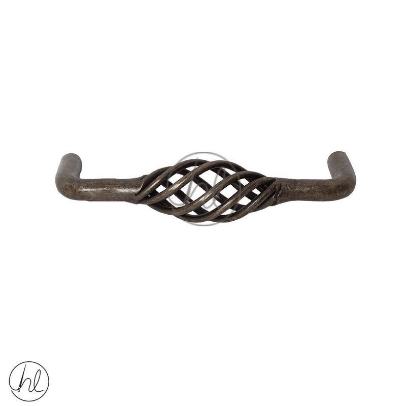 BIRDCAGE HANDLE 96CC 922 ANTIQUE BRASS