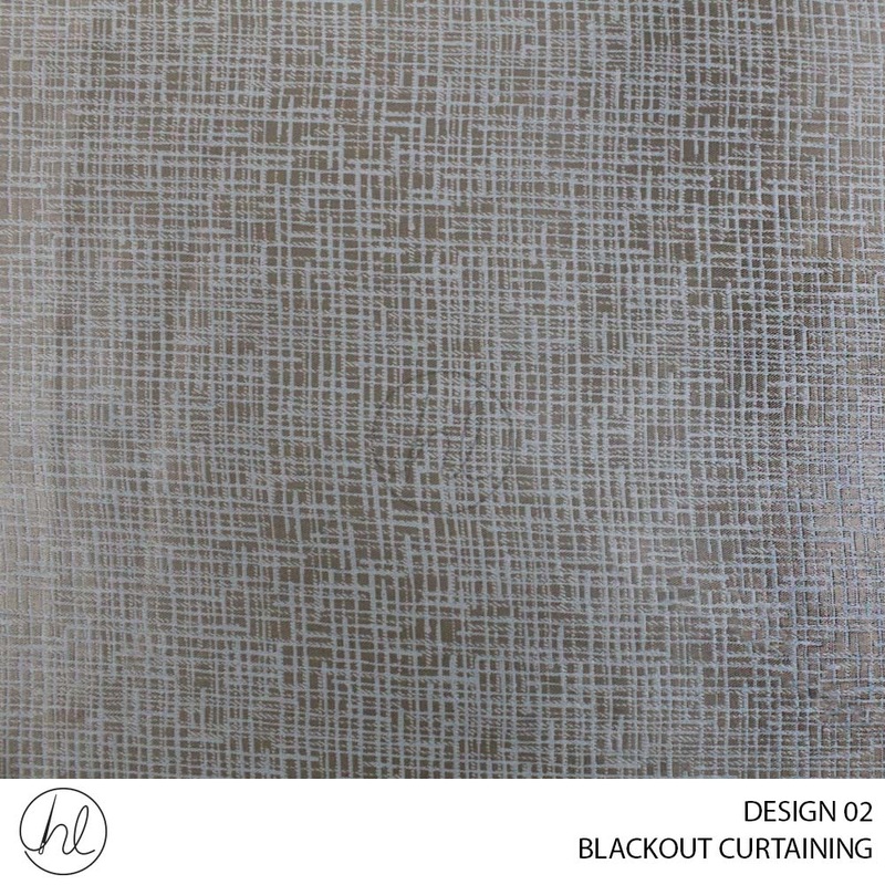 BLACKOUT CURTAINING DESIGN 02 280CM PER M