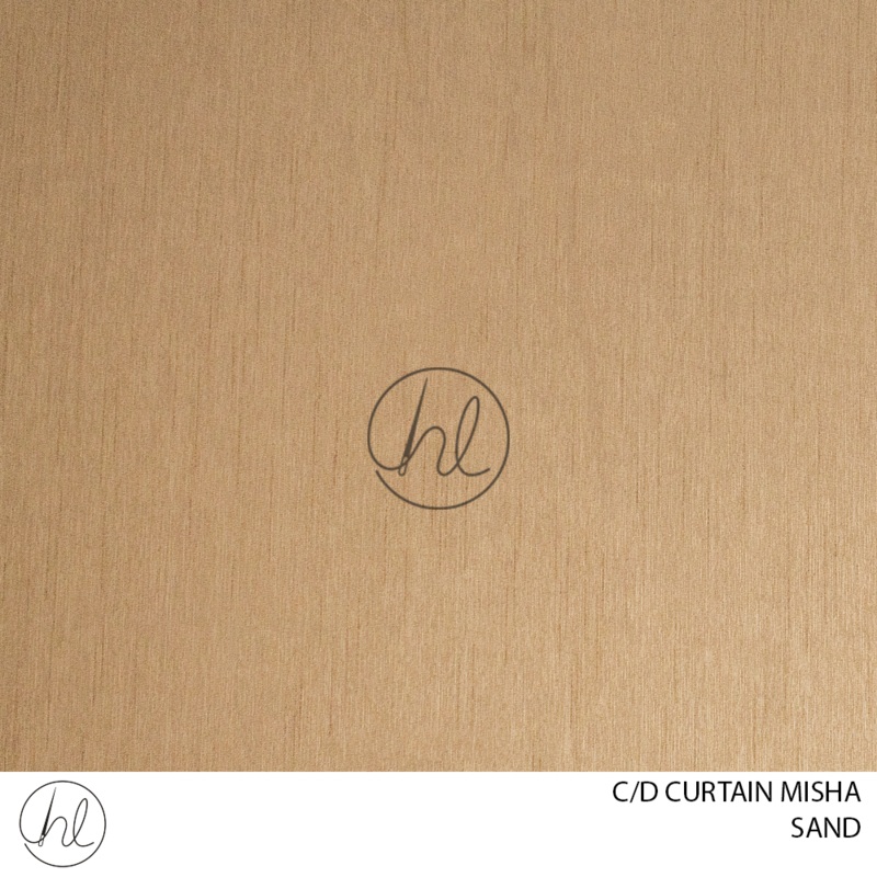 C/D Curtain Misha GXX012E CP 280cm Sand