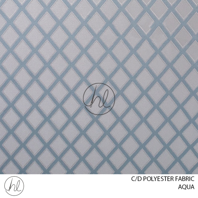 C/D Polyester Fabric 3506 CP300cmAqua
