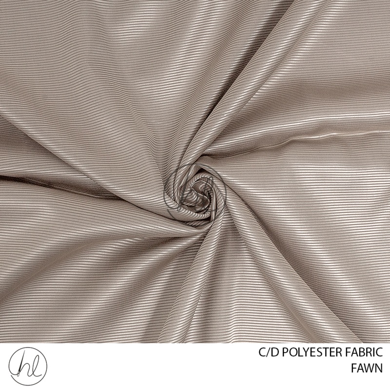 C/D Polyester Fabric 4303 CP 300cmFawn