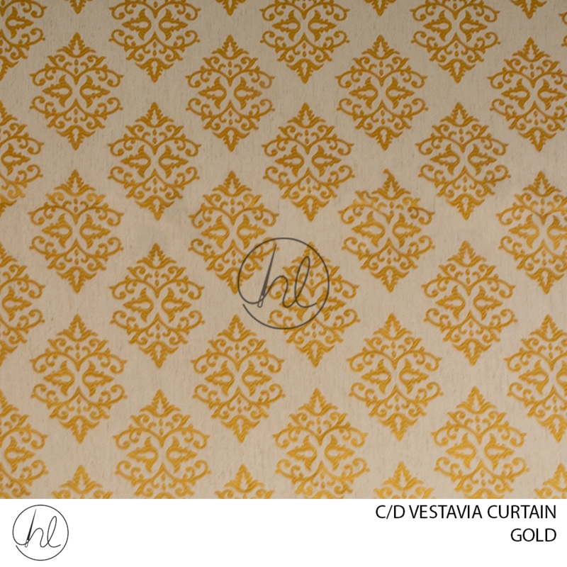 C/D Vestavia Curtain GXX024D CP 280cm Gold
