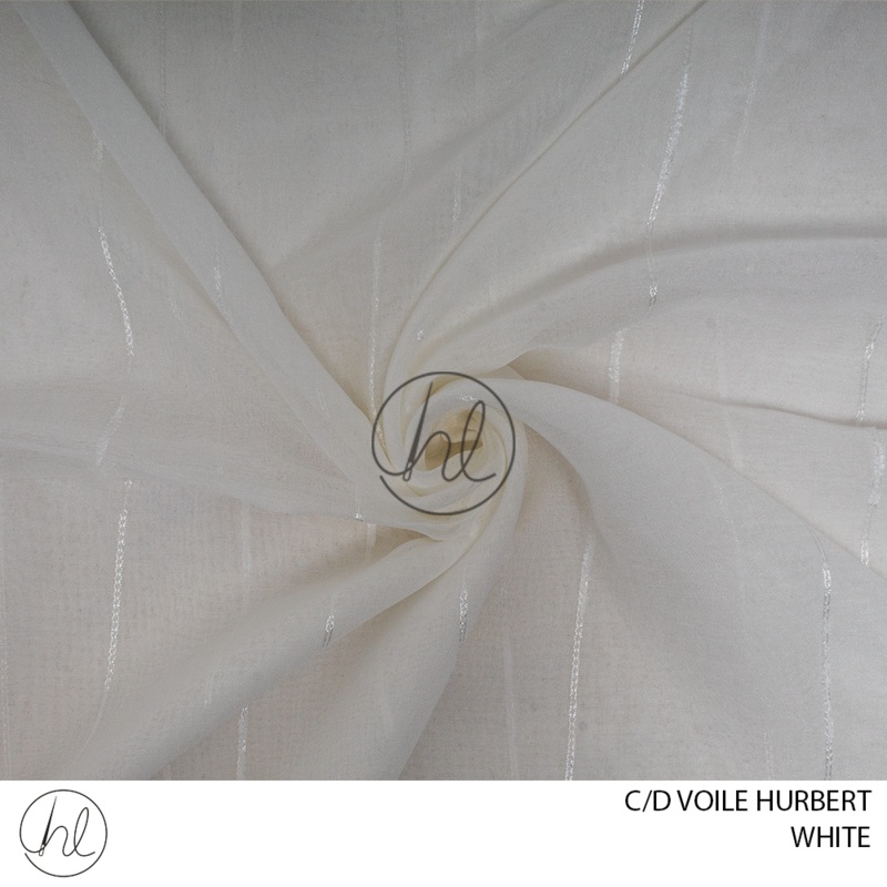 C/D Voile HurbertGFH069A CP 280cm White