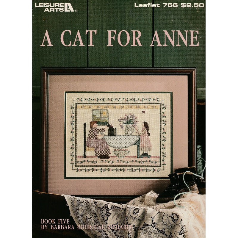 Cats in Counted Cross Stitch 7 Books Leaflets Bundle