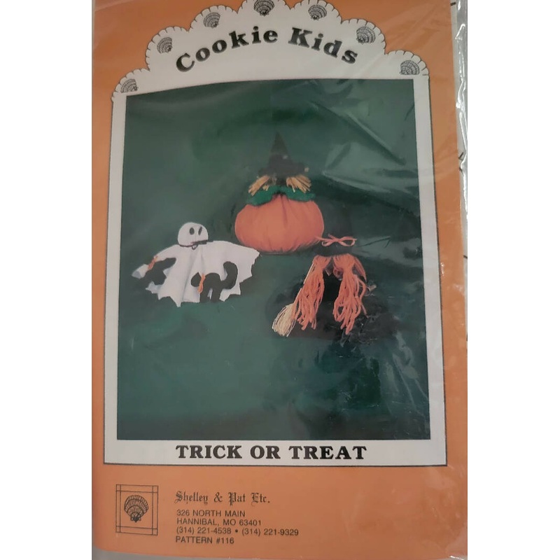 Cookie Kids "Trick or Treat Pattern with cookie cutter