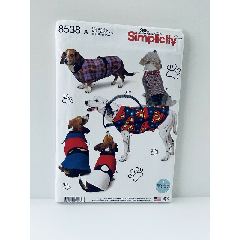 Dog Coats in 3 Sizes