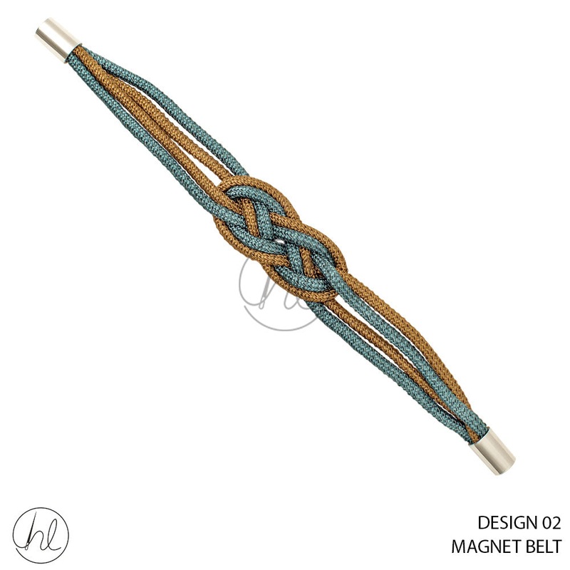 MAGNET BELT DESIGN 03 BROWN