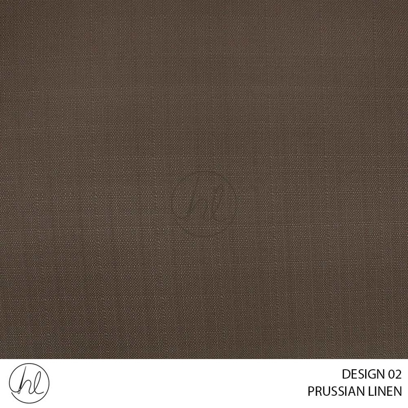 PRUSSIAN LINEN DESIGN 02 280CM PER M BRONZE