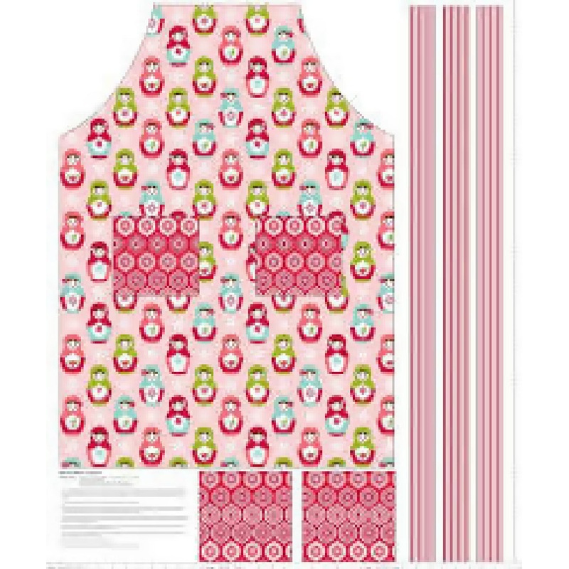 Riley Blake Matroyshka Apron Kit NEW!