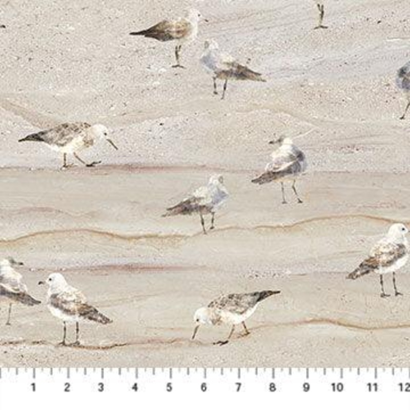 Swept Away Gulls Digital from Northcott